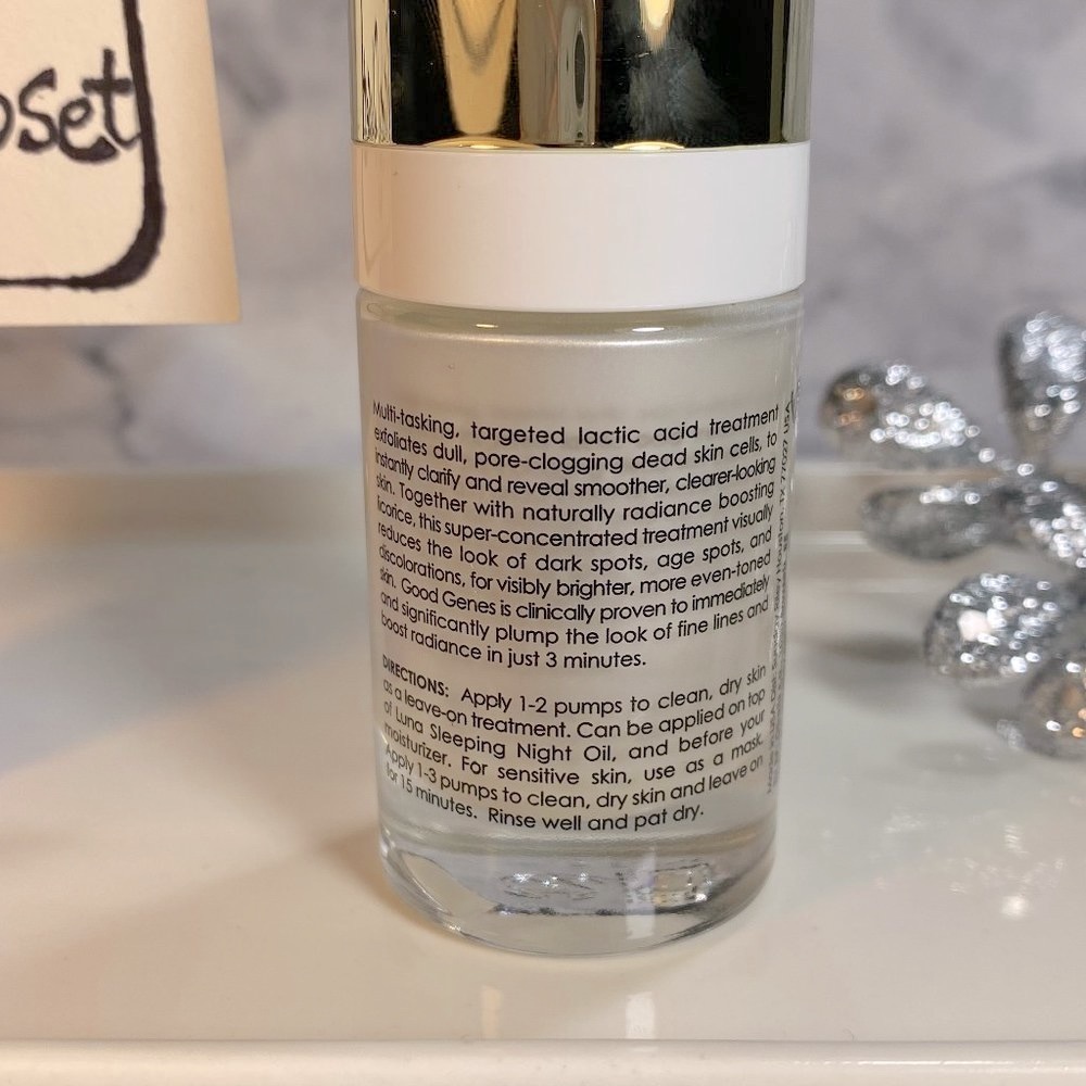 SUNDAY RILEY Skincare,Good Genes All-In-One Lactic Acid Serum-Travel15ml,0.5-NEW - Picture 3 of 16